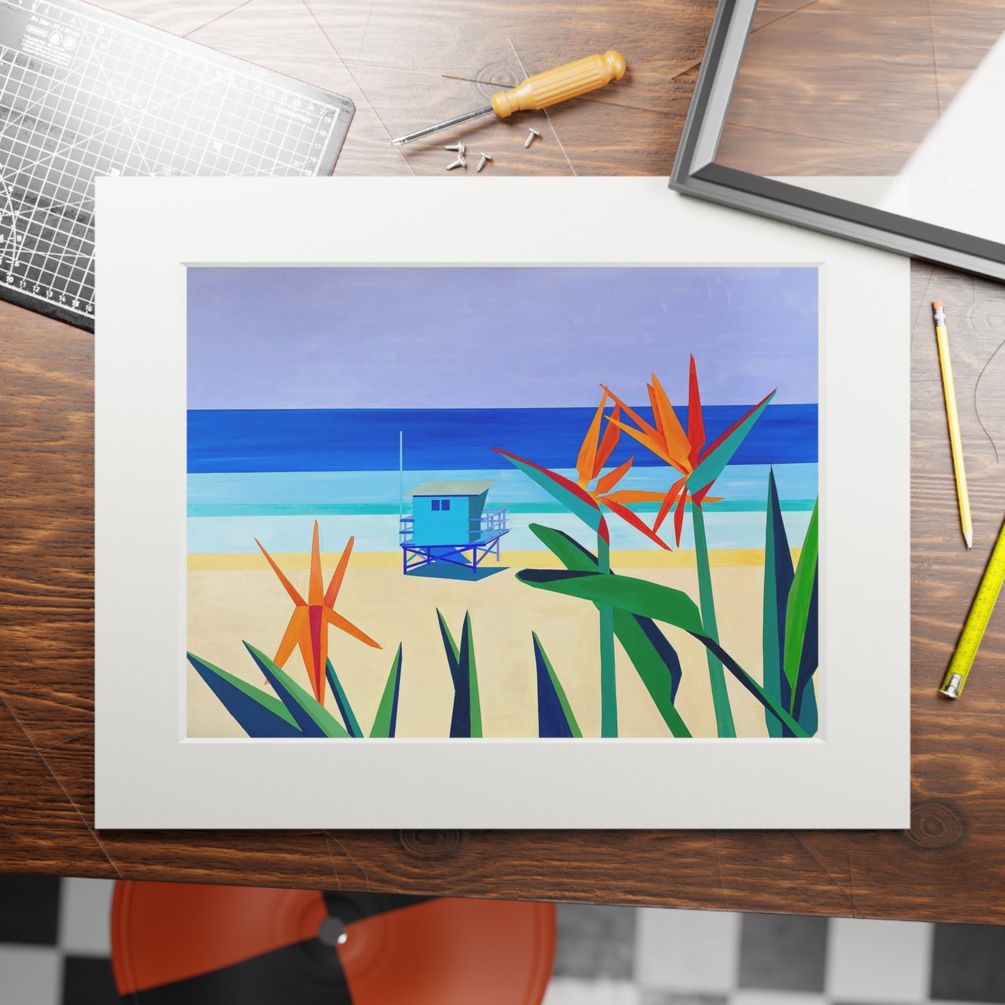 Somewhere on the Strand Giclee print