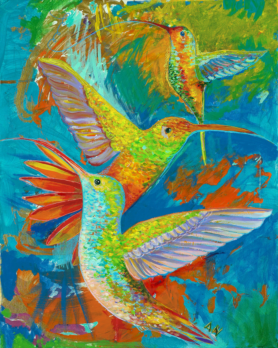 Jardin Sauvage II (Wood, Metal, Canvas prints)