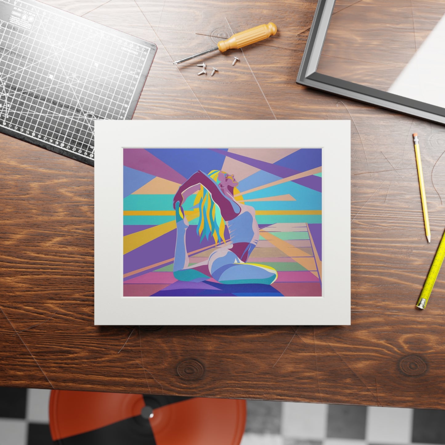 Morning Routine (Fine art paper print)