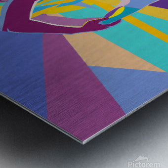 Brushed Metal Print