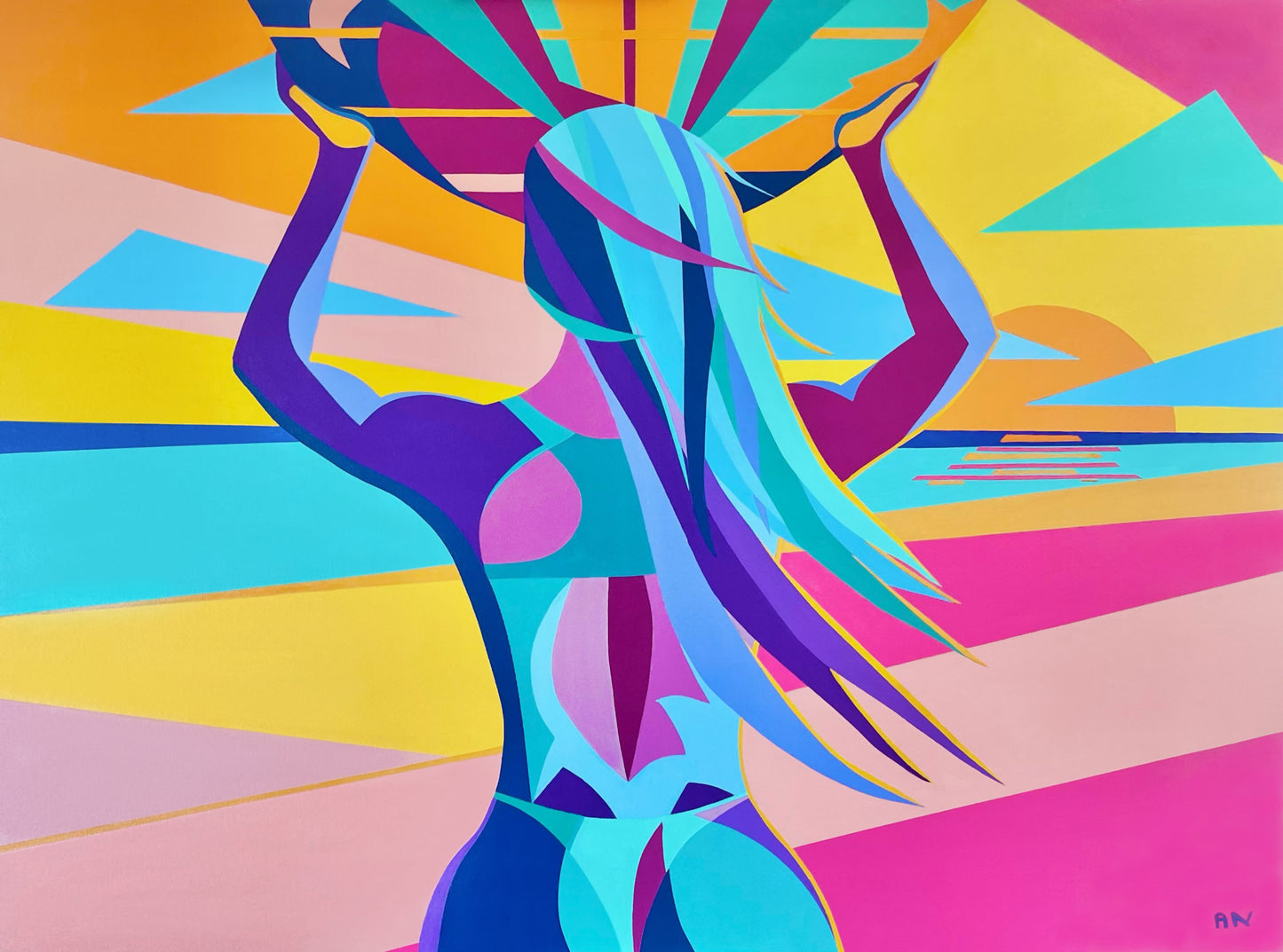 Surf At Dusk (original)