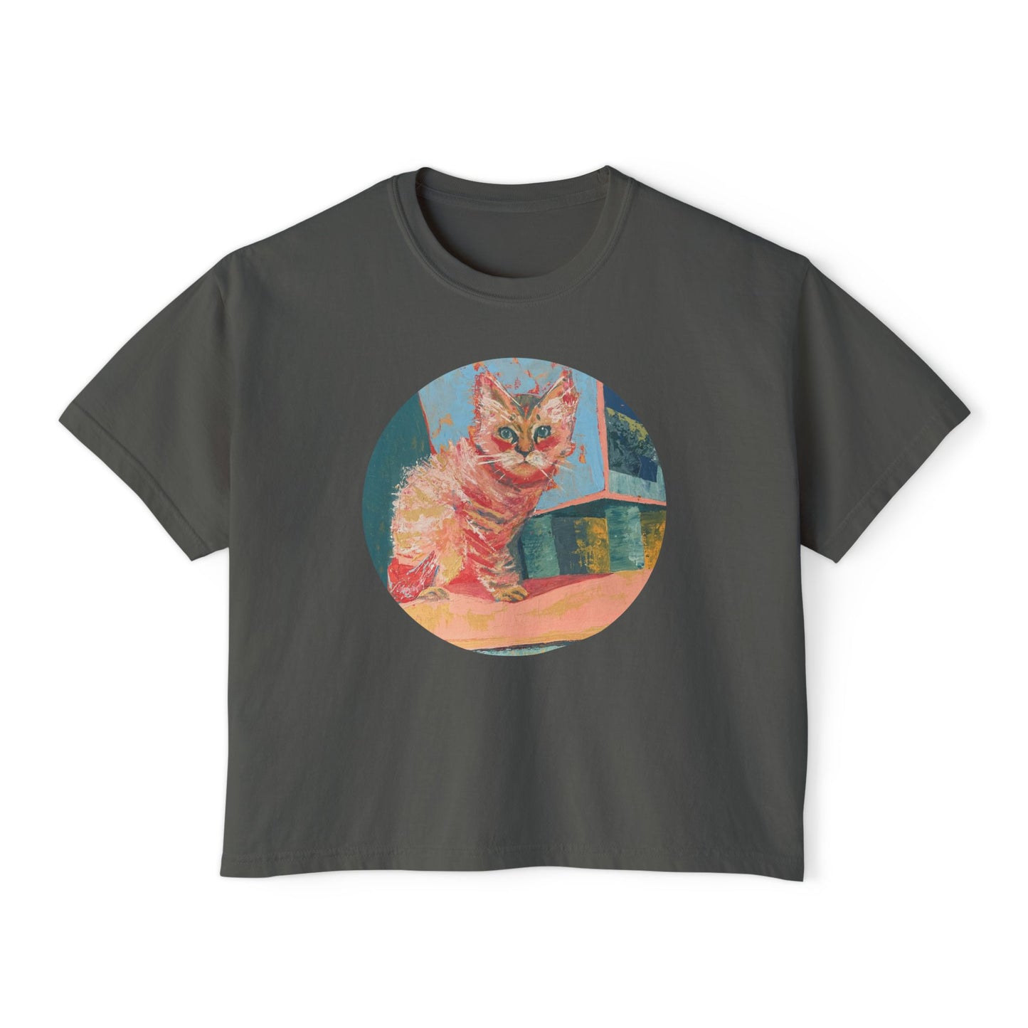 Home Kitten Women's Boxy Tee