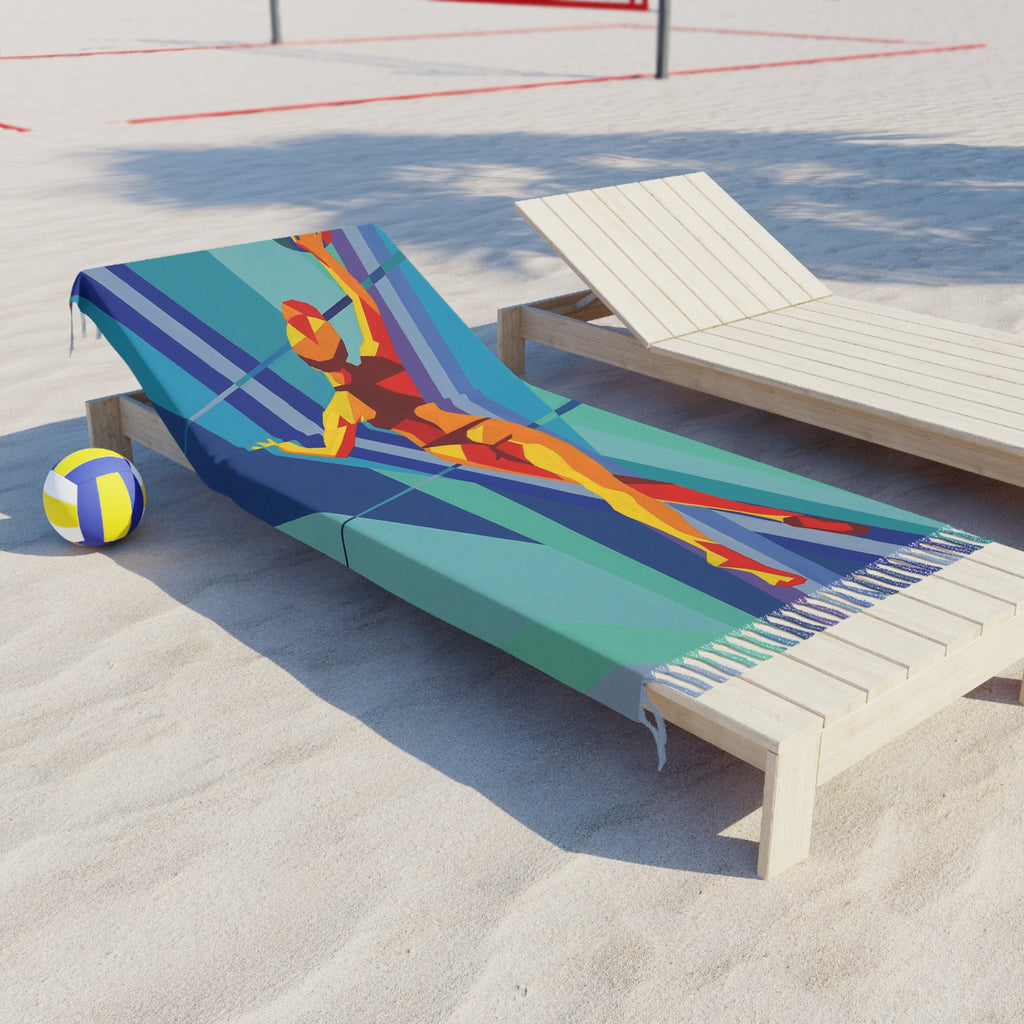 Boho Beach Towel - Beach Open