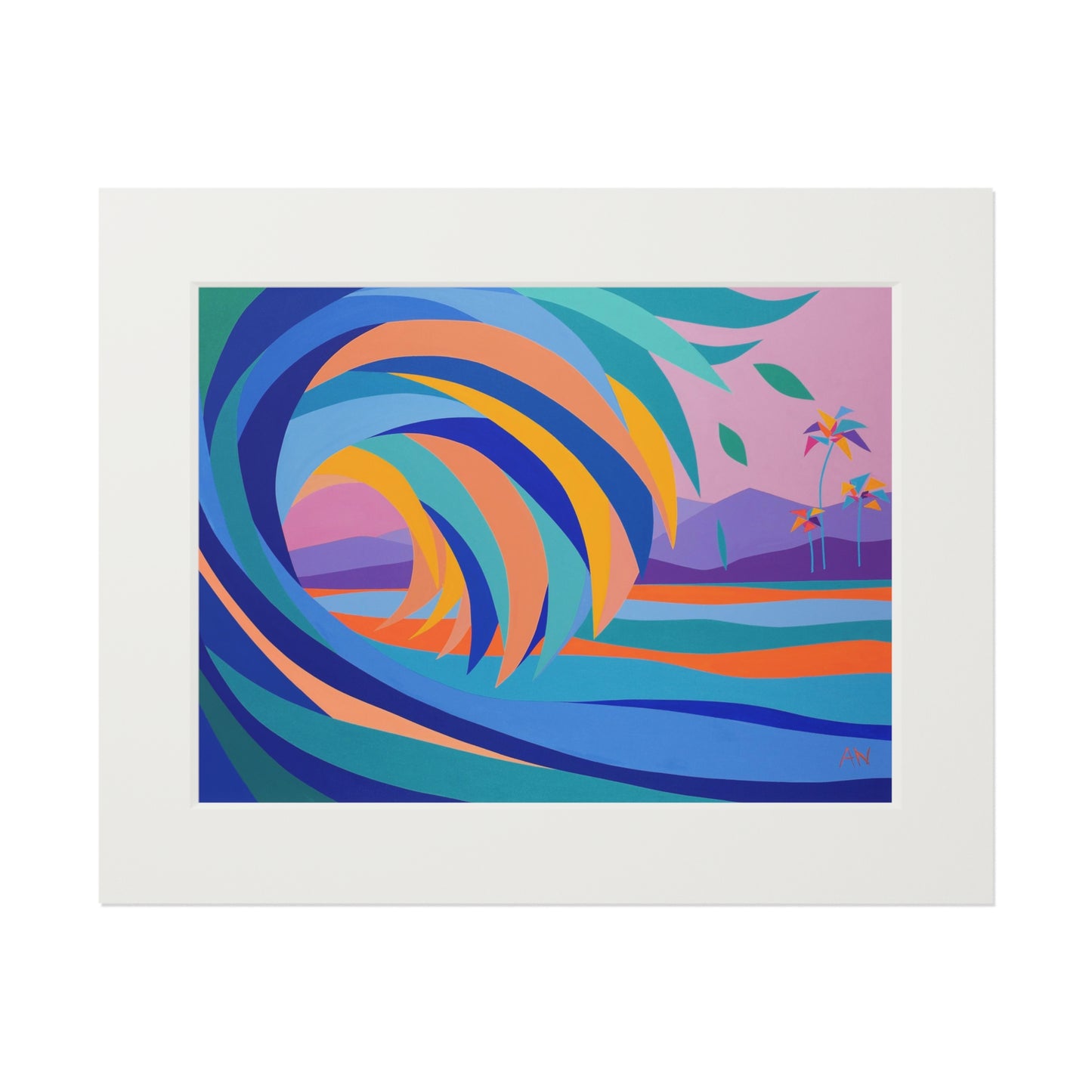 The Whimsical Wave Giclee Print