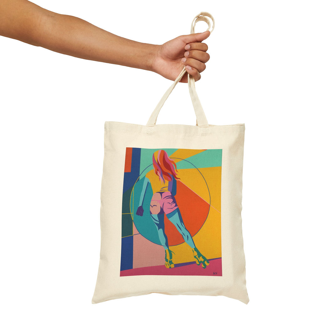 Cotton Canvas Tote Bag - Moving