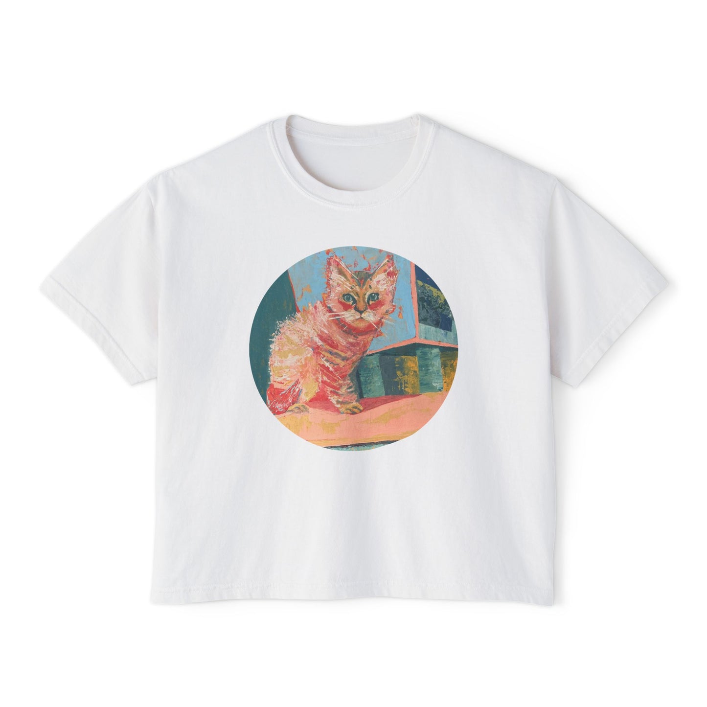 Home Kitten Women's Boxy Tee