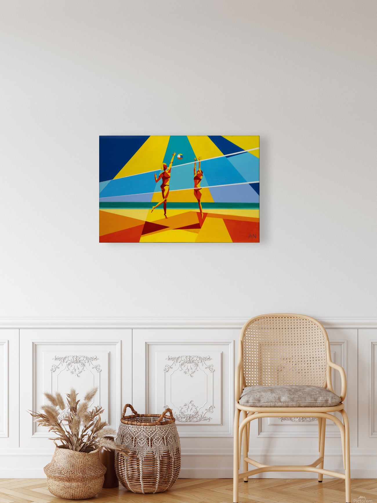 Sunday Morning (Wood, Metal, Canvas prints)